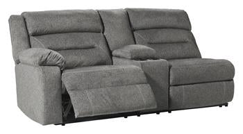 Malmaison LeftArm Facing Power Reclining Sofa with Console