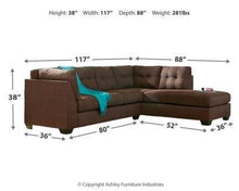 Load image into Gallery viewer, Maier 2-Piece Sleeper Sectional with Recliner Package