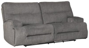 Coombs Power Reclining Sofa and Loveseat Package