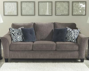 Nemoli Sofa and Loveseat with Oversized Chair and Ottoman Package