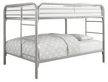 Load image into Gallery viewer, Morgan  Silver Full Bunk Bed
