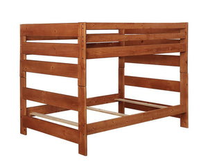 Wrangle Hill Amber Wash Full-over-Full Bunk Bed