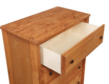 Load image into Gallery viewer, Wrangle Hill Amber Wash Four-Drawer Chest