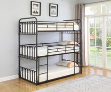 Load image into Gallery viewer, T / T / T Triple Bunk Bed