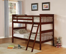 Load image into Gallery viewer, Parker Chestnut Twin-over-Twin Bunk Bed