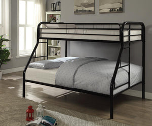 Morgan  Black Twin Full Bunk Bed