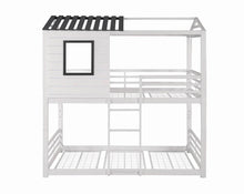 Load image into Gallery viewer, Belton Light Grey Twin-over-Twin Bunk Bed