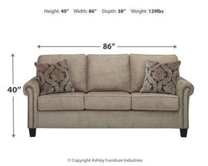 Basiley Sofa and Loveseat Package