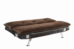 Casual Dark Brown Sofa Bed