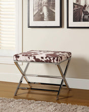 Load image into Gallery viewer, Cow Pattern Ottoman