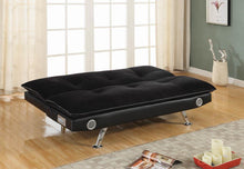 Load image into Gallery viewer, Casual Black Sofa Bed