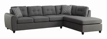 Load image into Gallery viewer, Stonenesse Contemporary Grey Sectional