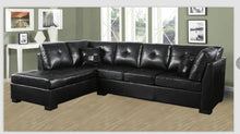 Load image into Gallery viewer, Darie Contemporary Black Sectional