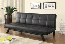 Load image into Gallery viewer, Contemporary Black Sofa Bed