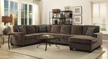 Load image into Gallery viewer, Provence Transitional Brown Sectional