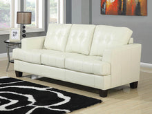 Load image into Gallery viewer, Samuel Transitional Cream Sleeper Sofa