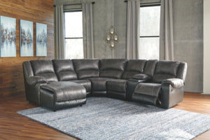 Nantahala 6Piece Reclining Sectional with Chaise