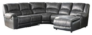 Nantahala 5Piece Reclining Sectional with Chaise