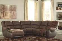 Load image into Gallery viewer, Nantahala 5Piece Reclining Sectional with Chaise