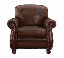 Load image into Gallery viewer, Montbrook Traditional Hand Rubbed Brown Chair