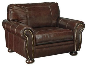 Banner Sofa and Loveseat with Oversized Chair and Ottoman Package