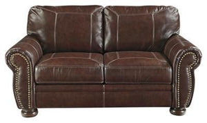 Banner Sofa and Loveseat with Oversized Chair and Ottoman Package