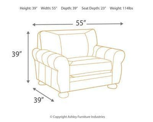 Banner Sofa and Loveseat with Oversized Chair and Ottoman Package