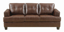 Load image into Gallery viewer, Samuel Transitional Dark Brown Sofa