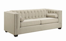 Load image into Gallery viewer, Cairns Transitional Oatmeal Sofa