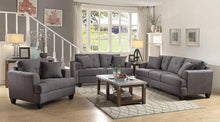 Load image into Gallery viewer, Samuel Transitional Charcoal Sofa