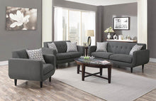 Load image into Gallery viewer, Stansall Mid-Century Modern Grey Sofa