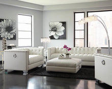 Load image into Gallery viewer, Chaviano Contemporary White Sofa