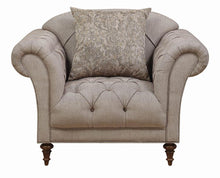 Load image into Gallery viewer, Alasdair Traditional Light Brown Arm Chair