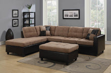 Load image into Gallery viewer, Mallory Casual Tan Ottoman