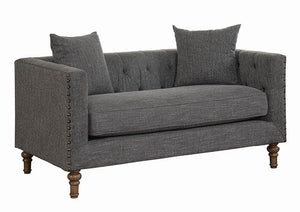 Ellery Grey Loveseat