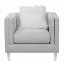 Load image into Gallery viewer, Hemet Light Grey Modern Chair