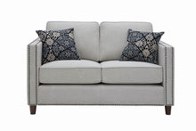 Load image into Gallery viewer, Coltrane Transitional Putty Tone Loveseat