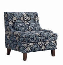 Load image into Gallery viewer, Coltrane Transitional Indigo Accent Chair