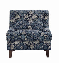 Load image into Gallery viewer, Coltrane Transitional Indigo Accent Chair