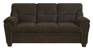 Clementine Casual Brown Sofa