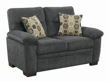 Load image into Gallery viewer, Fairbairn Casual Charcoal Loveseat