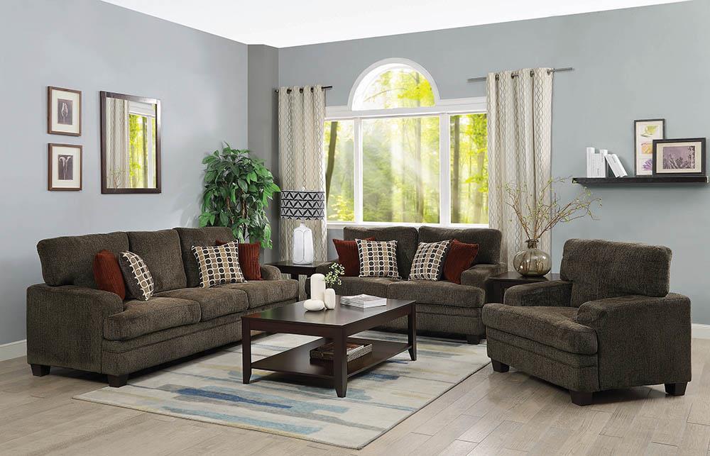 Griffin Casual Brown Sofa