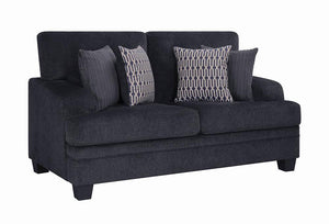 Stewart Casual Grey Loveseat