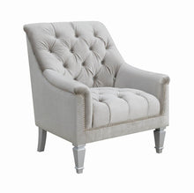 Load image into Gallery viewer, Avonlea Traditional Grey and Chrome Chair