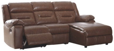 Coahoma 4Piece Reclining Sectional with Chaise and Power