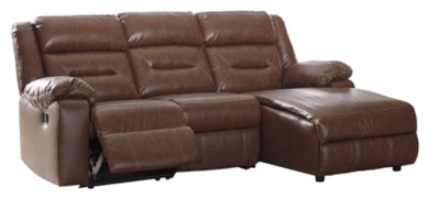 Coahoma 3Piece Reclining Sectional with Chaise