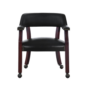 Traditional Black Home Office Chair