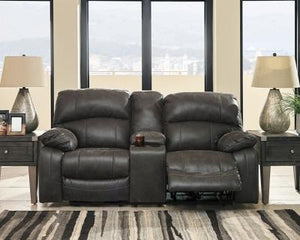 Dunwell Power Reclining Sofa and Loveseat with Recliner Package