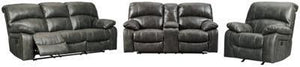 Dunwell Power Reclining Sofa and Loveseat with Recliner Package