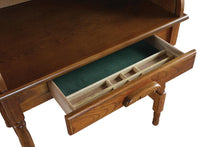 Load image into Gallery viewer, Palmetto Warm Honey Roll Top Secretary Desk